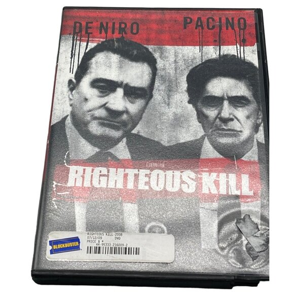 Media | Righteous Kill Dvd Overture Films 13 Min Rated R English Read ...